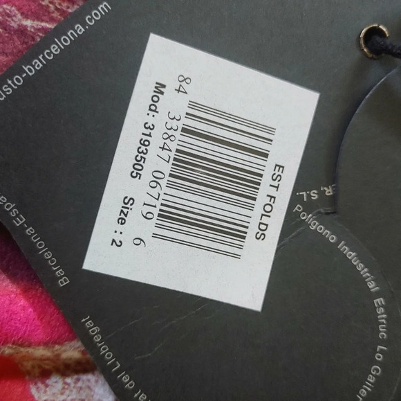 Custo Barcelona multicolor dress cap sleeve, size: S, US 2, EU 38 - Picture 7 of 10